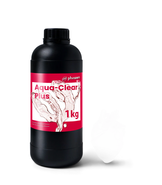 Phrozen Aqua Clear Plus Resin | Clear Transparent Resin for Display & Functional Models