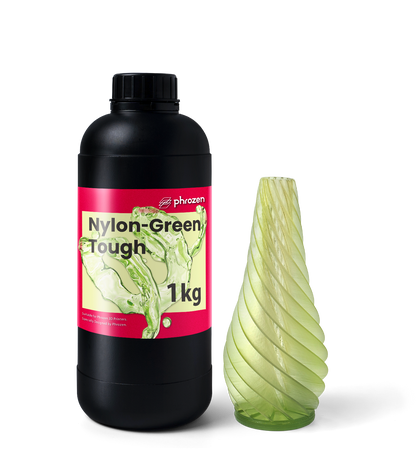 Phrozen Nylon Green Tough Resin | Flexible Durable Engineering 3D Printing Resin Malaysia