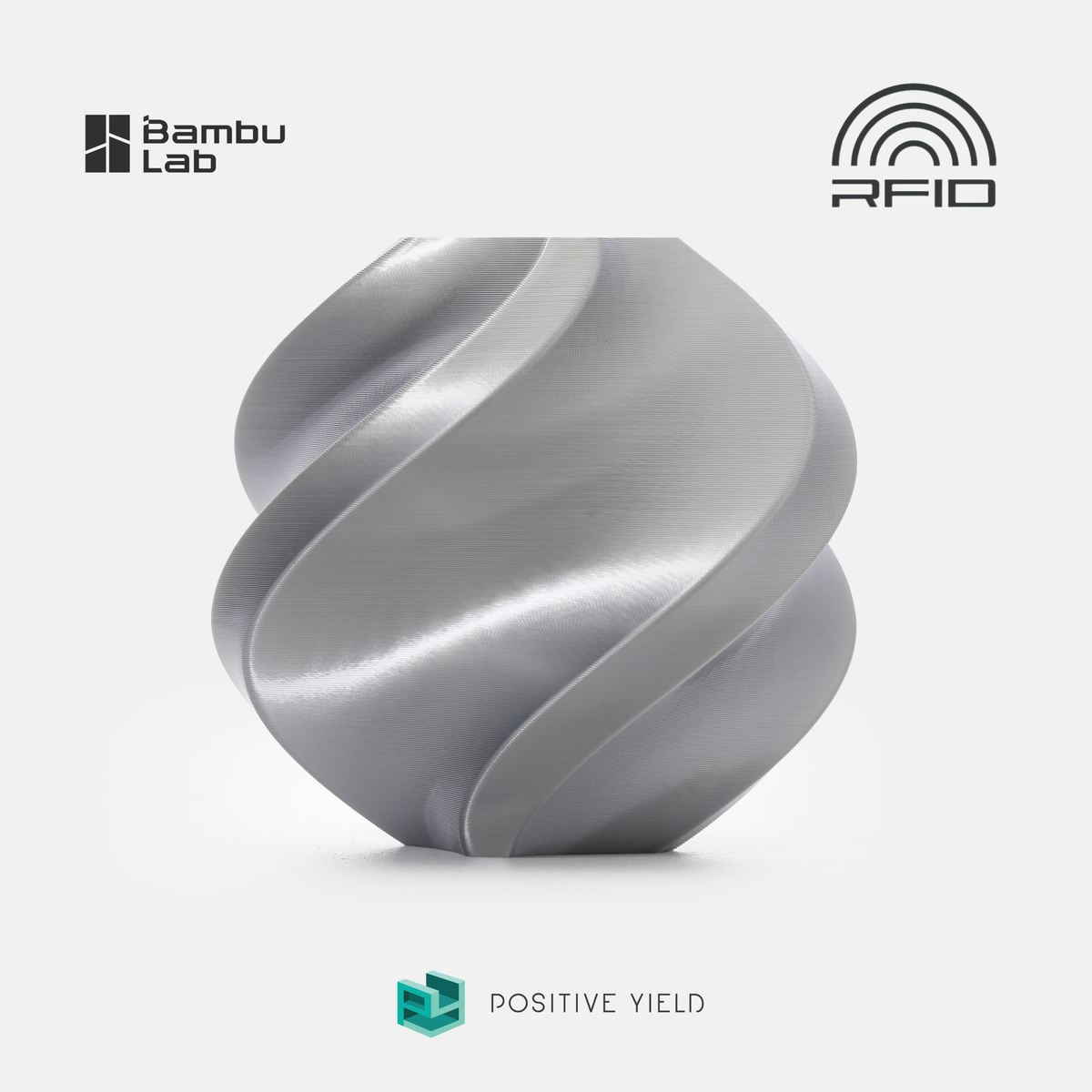 Bambu Lab PLA Silk+ Filament 1.75mm 1KG