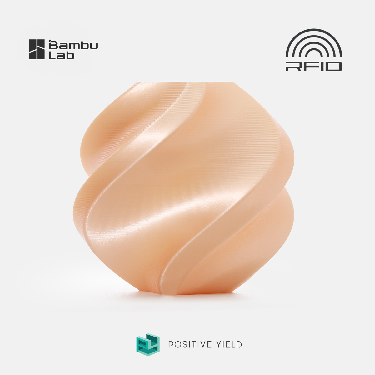 Bambu Lab PLA Silk+ Filament 1.75mm 1KG