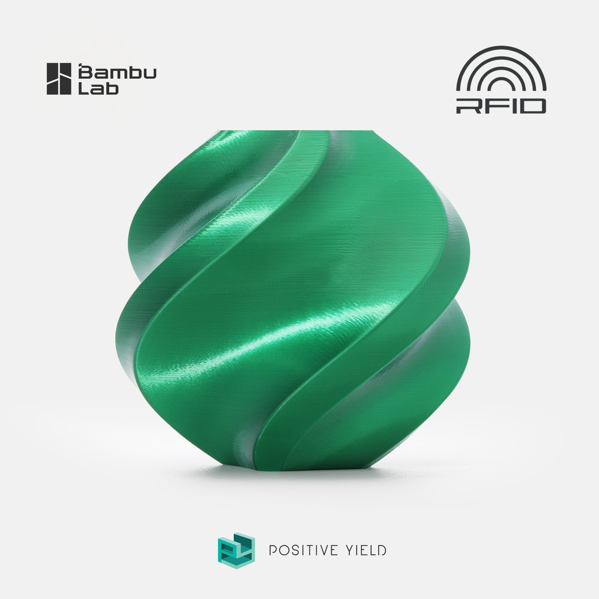 Bambu Lab PLA Silk+ Filament 1.75mm 1KG