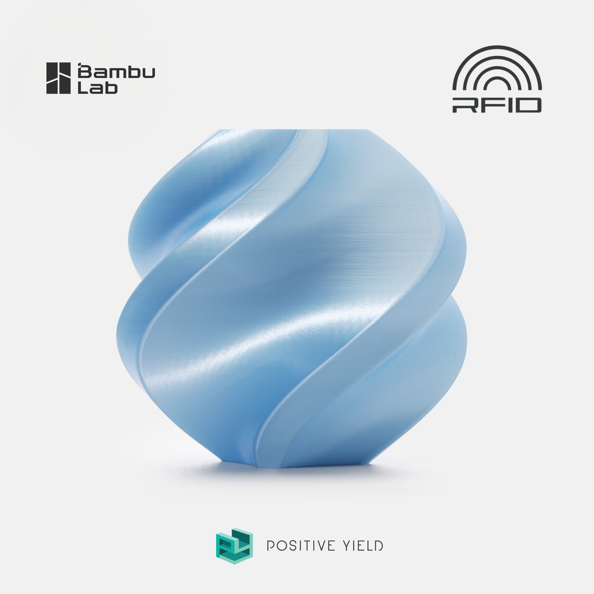 Bambu Lab PLA Silk+ Filament 1.75mm 1KG