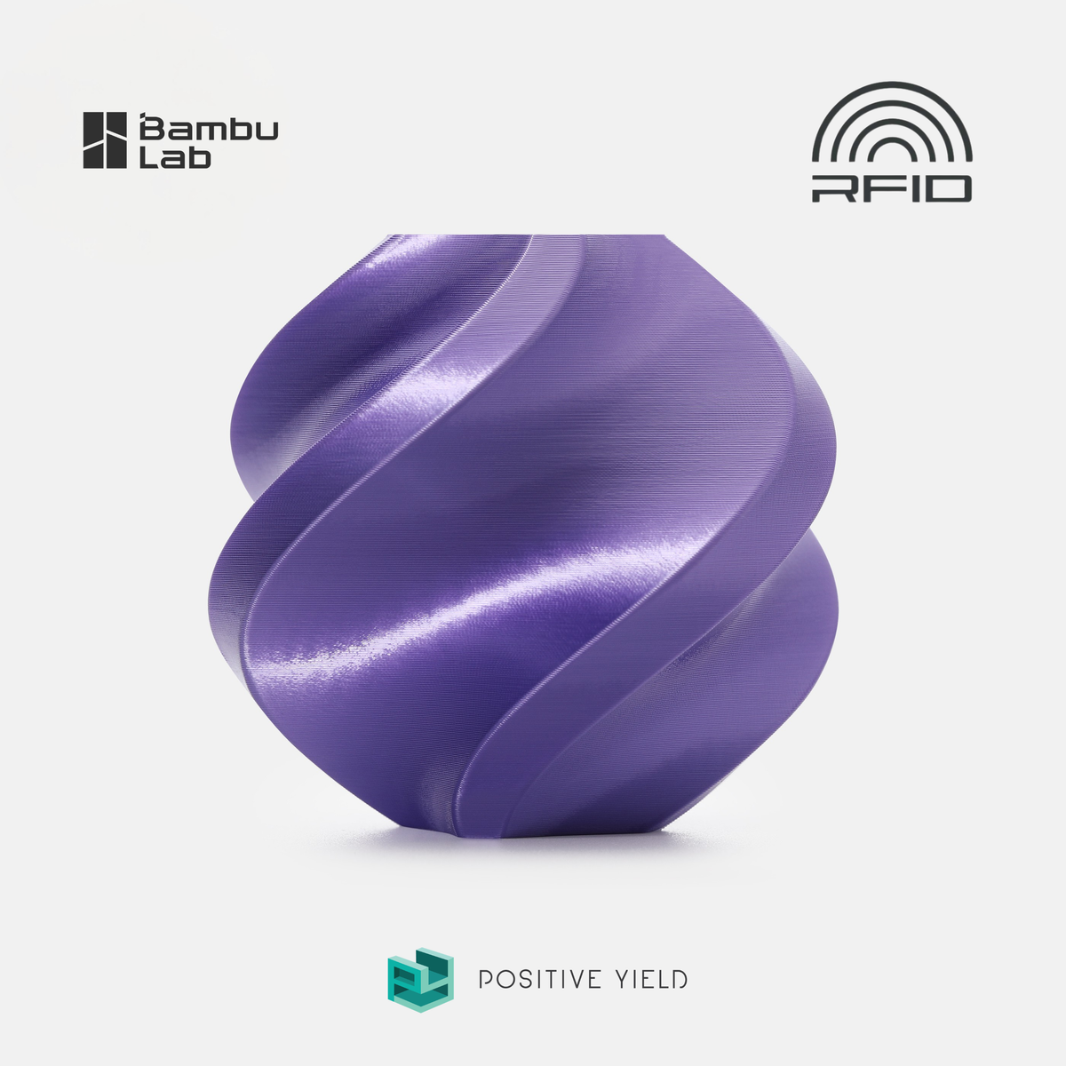 Bambu Lab PLA Silk+ Filament 1.75mm 1KG
