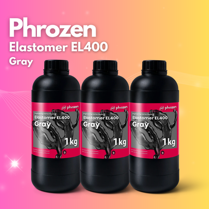 Phrozen EL400 Resin | High Elastic Rubber-Like Flexible Resin for Functional Parts