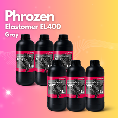 Phrozen EL400 Resin | High Elastic Rubber-Like Flexible Resin for Functional Parts